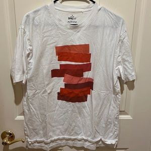 UNIQLO Men SPRZ NY Graphic T-Shirt | Medium (M) | White
